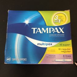 Tampax Brand New