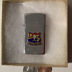 Vintage Lighter USS Princeton CH-59, Navy Guided Missile Cruiser Ship