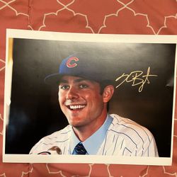 Kris Bryant Autographed Photo 