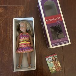 american girl doll mini leah doll
