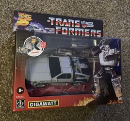 Gigawatt Transforners Toy Mash-up Back To The Future Delorean Hasbro New Sealed