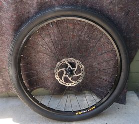 JALCO 26' Double Wall Front Bicycle Wheel (with Disk Brake)