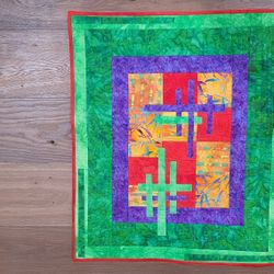 4 Handmade Wall Hanging Quilts