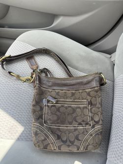 Coach Vintage Purse Leather Brown