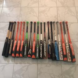 Baseball Bats (Easton, Marucci, Louisville Slugger)