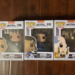 Funko Pop! Avatar: The Last Airbender Set (3 Pops)