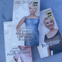 Marilyn Monroe VHS