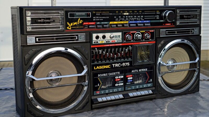 Lasonic TRC-975 Ghettoblaster/Boombox