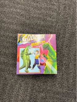 Vintage Imperial Toy Corp “GODZILLA” Giant 5ft Inflatable. New Never Opened.
