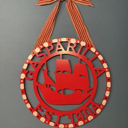 Gasparilla Wall Hanging Wreath