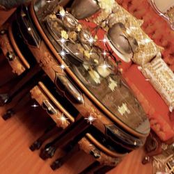 Antique China Coffee Table 