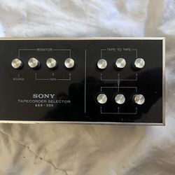 ony ASS-300 Tape Recorder Selector/3-Input Audio/Dubbing Selector