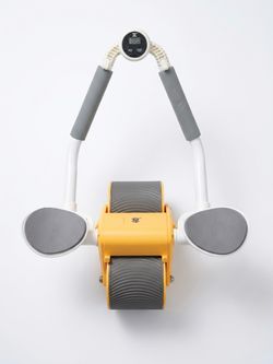 Automatic Rebound Abdominal Roller with Elbow Support
