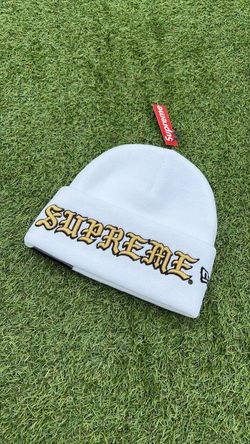 Old English Supreme New Era Beanie
