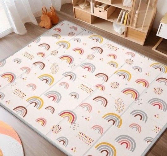 Extra Thick Baby Play Mat, 79" X 71" Extra Large Play Mat, Baby Mats for Floor, Waterproof, Anti-Slip Baby Crawling Mat, Soft Foam Mat