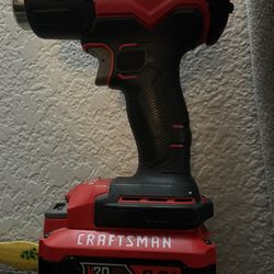 Heat Gun With 9 amps Battery 