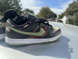 Nike Black Multi Camo SB Dunks Size 10 Comes With Box Need Them Gone Today!