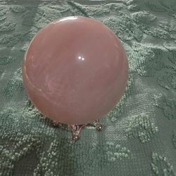 Rose Quartz Sphere #1