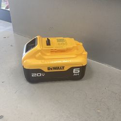 Dewalt 20v 6AH Lithium Ion Battery 