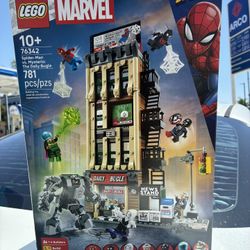 Spider-Man VS. Mysterio: The Daily Bugle Lego Set NEW!!