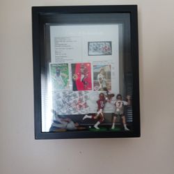 3 Hall Of Fame Signatures In Shadowbox 