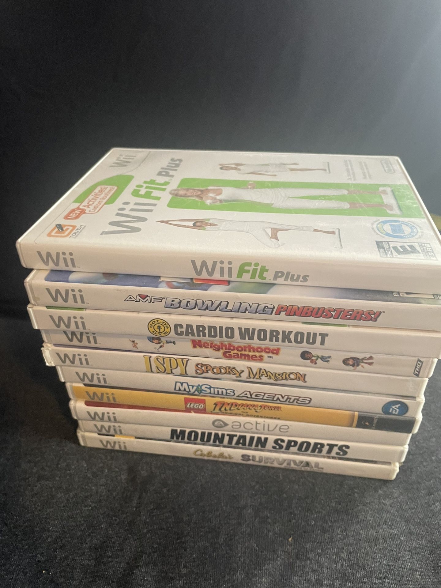 Nintendo Wii Games Lot