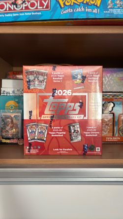 2026 Topps Official Collectors Kit. Factory Sealed. MLB NBA Chrome Heritage