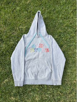 Odd Future Gray Mulicolor Logo Pullover Hoodie