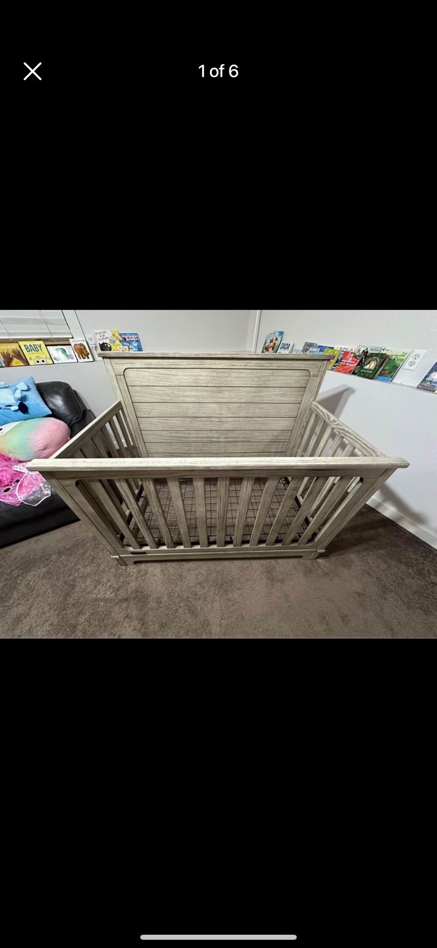 Simmons 4-1 Convertible Crib