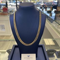 Chain Cubanlink 10k Solid 12 ‘mm By 24 Inch 