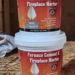 Meeco's Red Devil Furnace Cement & Fireplace Mortar