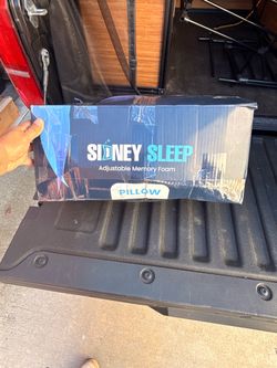 Sidney Sleep Adjustable Memory Foam Pillow King Grey