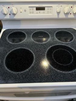 White stove