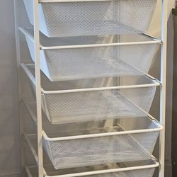 IKEA Jonaxel Mesh Basket Storage Unit 