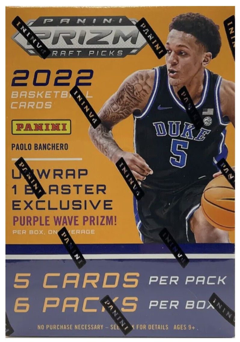 2022-23 Panini Prizm Draft Picks Basketball Factory Sealed Blaster