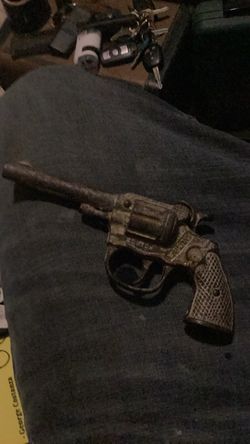 Vintage 1920s Antique Kenton "Westo" Cast Iron Toy Cap Gun