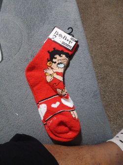 Betty Boop Cozy Women's Socks(one pair