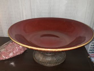 Partylite Moroccan Spice 3-wick Centerpiece Bowl