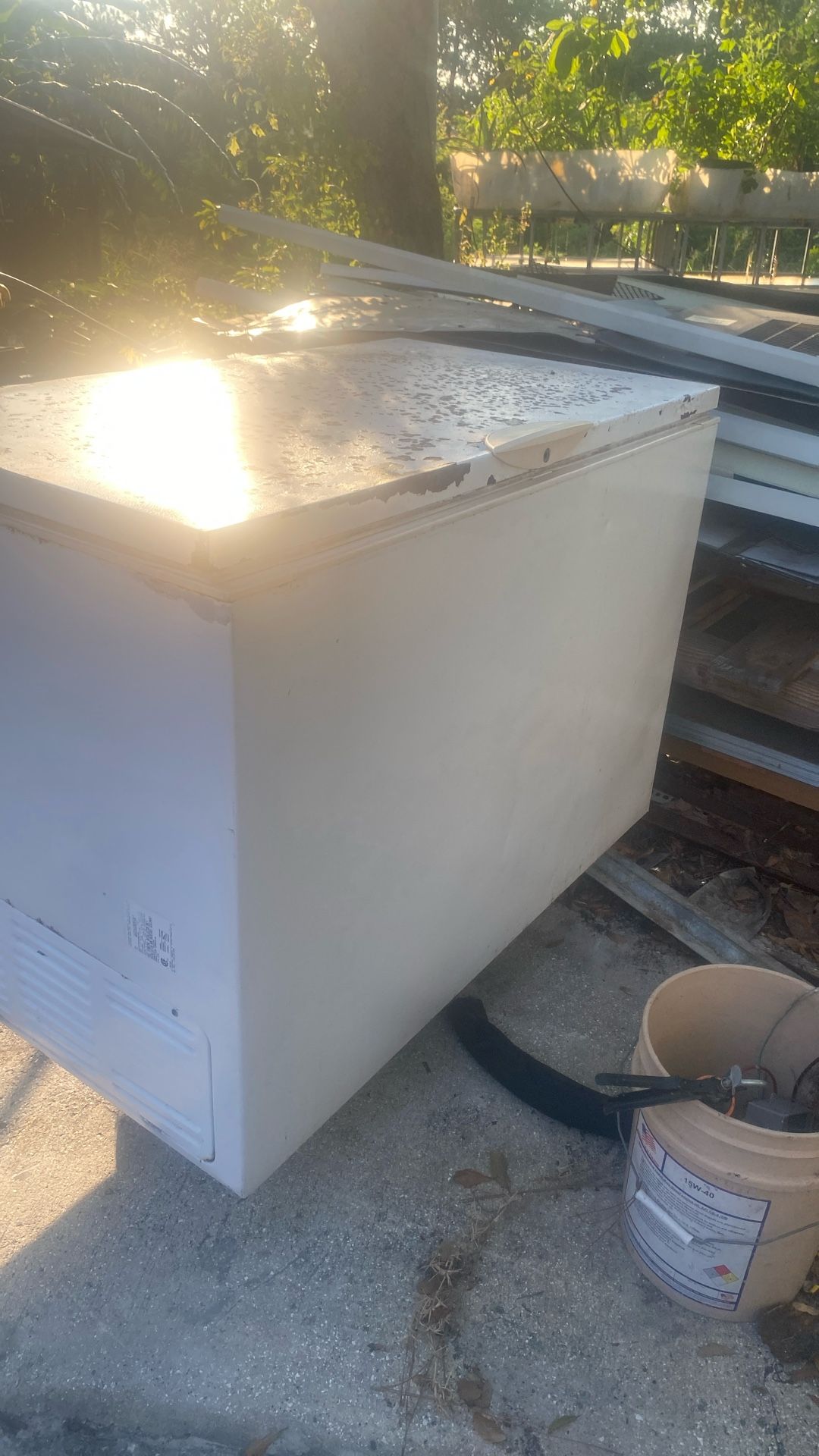 Frigidaire frost free freezer