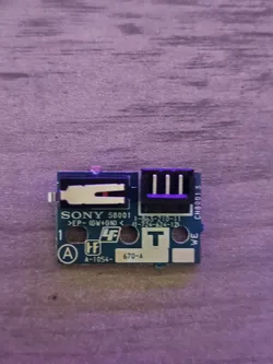 Sony KDF-50WE655 Projection TV Switch Button Board 1-863-210-11 A-1054-670-A