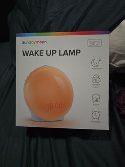 Sunday moon Wake Up Lamp