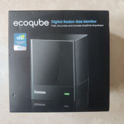 Ecoqube Digital Radon Gas Monitor 