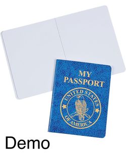 Passport Notepads - 24 Pieces