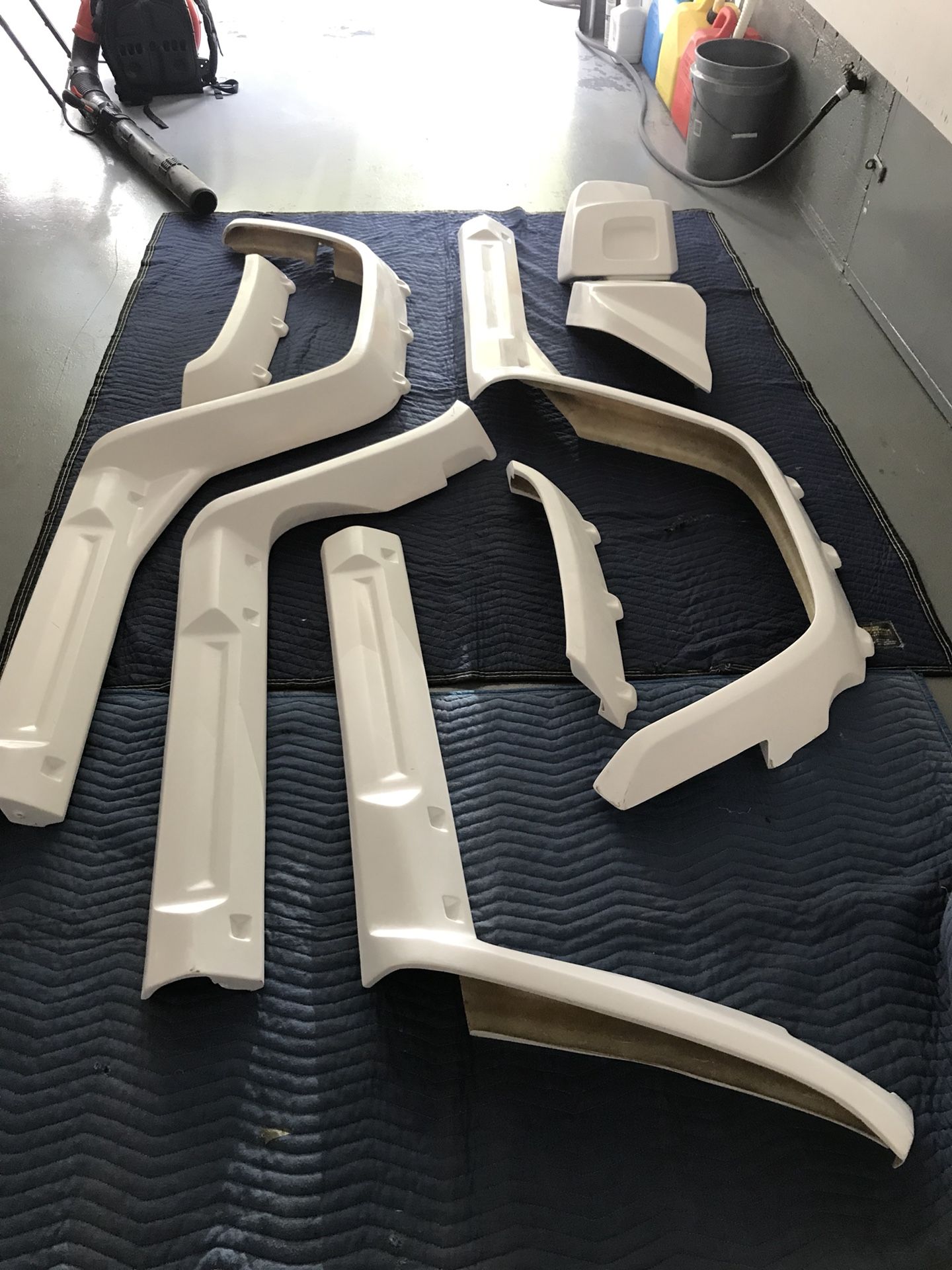 2003-2009 Hummer H2 Predator Motorsport body molding flare kit flares
