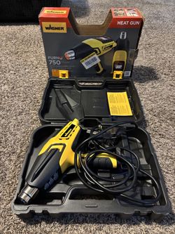 WAGNER FURNO 750 LCD HEAT GUN P/N 0503663 MODEL  W/ Case And Nozzles  Very lightly used!  The WAGNER FURNO 750 LCD HEAT GUN is a powerful corde
