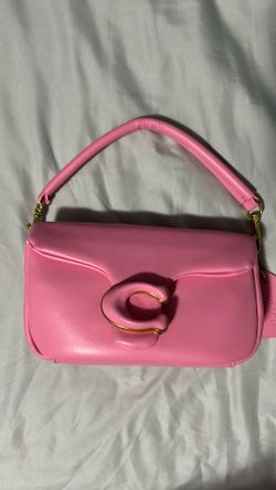 Small hot pink tabby bag