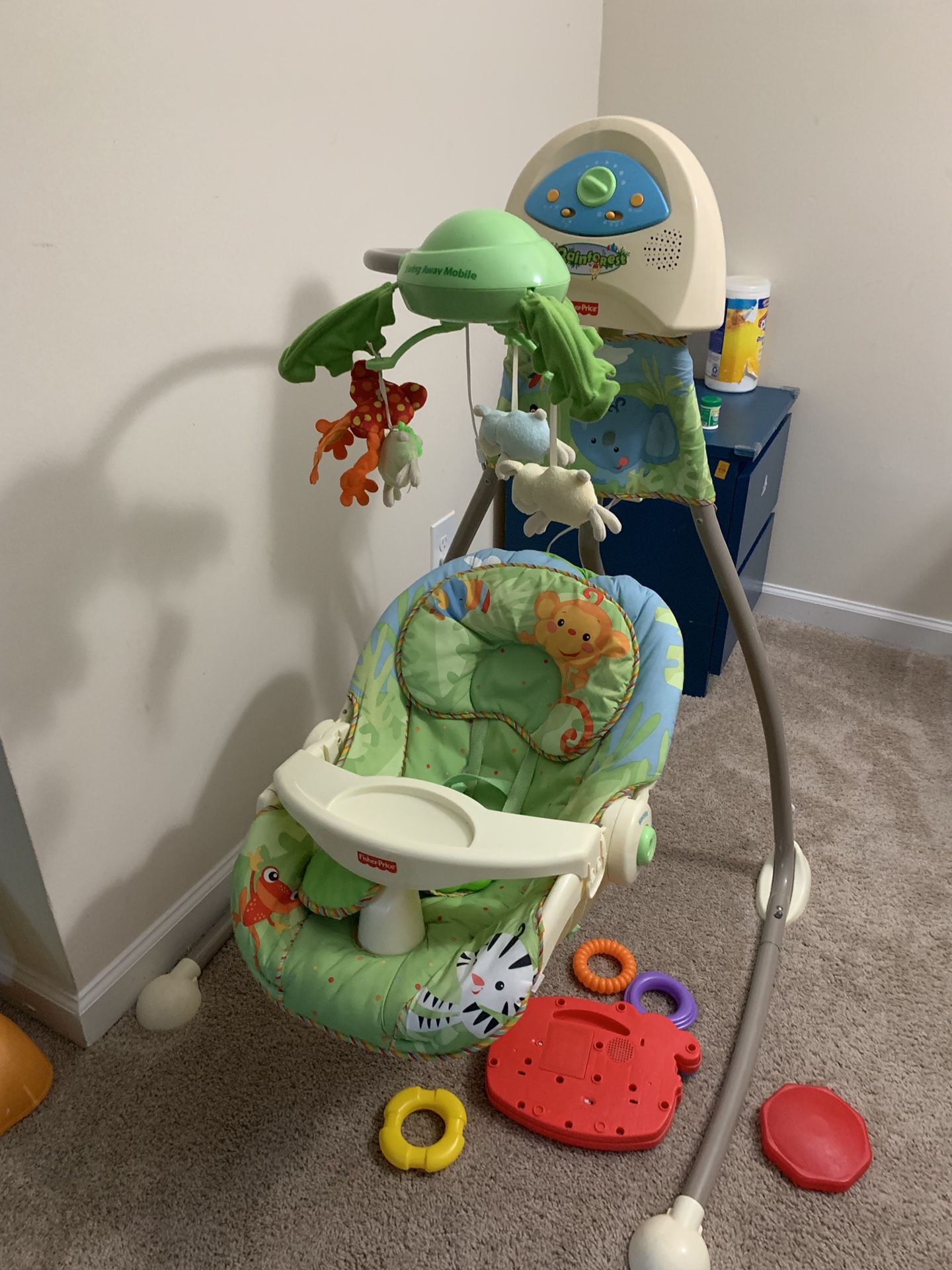 Fisher price electrical swing
