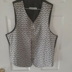 Men's Dress Vest - Perry Ellis - L ( 42 - 44 ) NEW