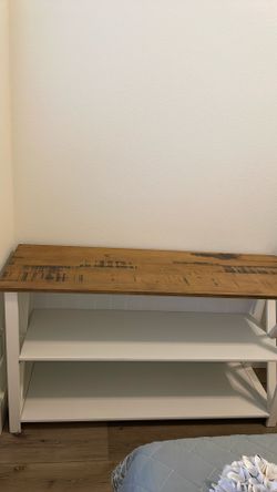3 shelf console by Walker Edison