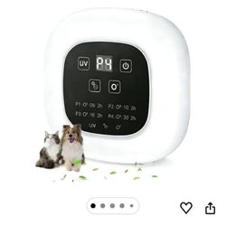 Air Purifier Ozone & Negative Ion Odor Eliminator - White